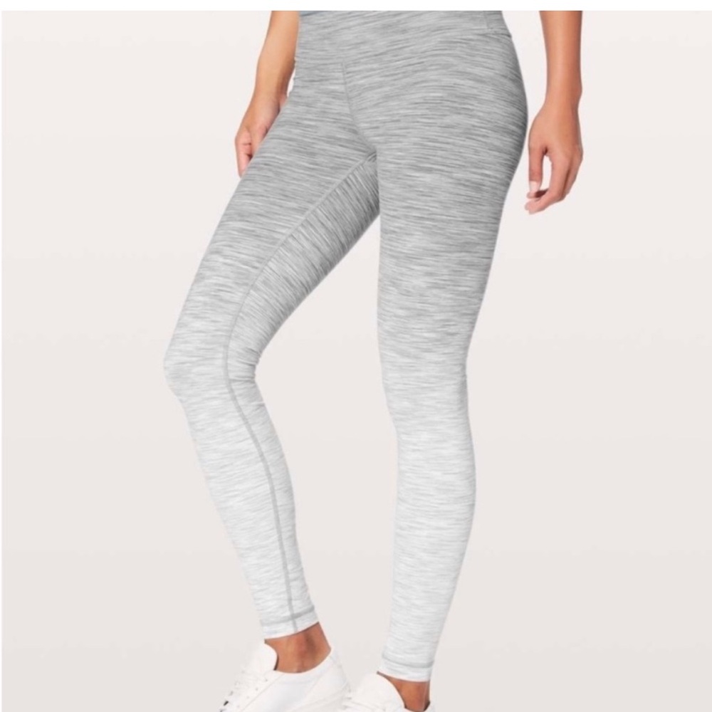 lululemon athletica Women’s Heathered Gray Leggings